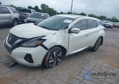 2022 Nissan Murano Sl Fwd из США, поврежденный, VIN 5N1AZ2CJ2NC108700